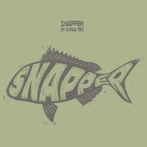 Snapper Lino Cut – Men’s Tee Design