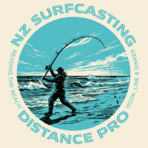 Surfcasting Pro – Men’s Tee Design