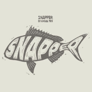 Snapper Lino Cut – Women’s Hoodie Light Design