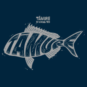 Tāmure Lino Cut – Women’s Hoodie Dark Design