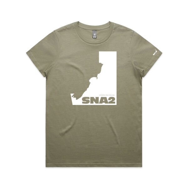 Snapper 2 – Women’s Tee (white print) Thumbnail