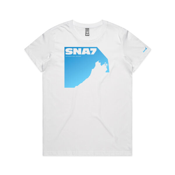 Snapper 7 – Women’s Tee (blue print) Thumbnail