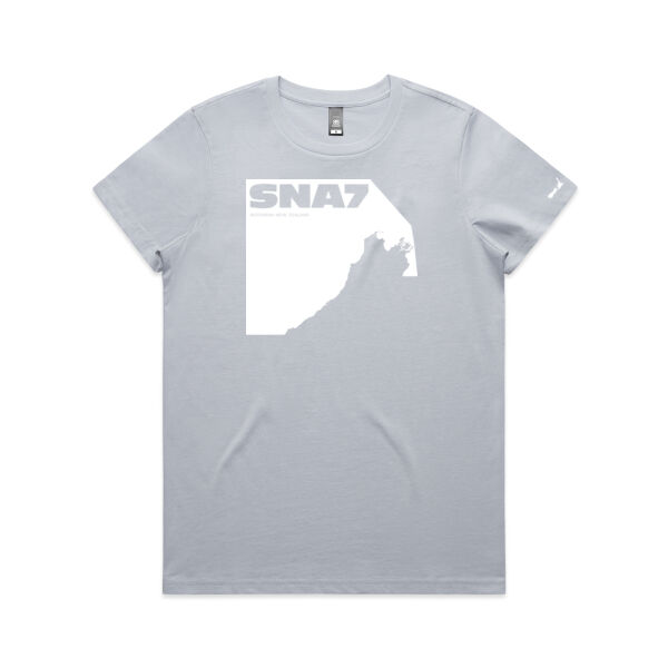Snapper 7 – Women’s Tee (white print) Thumbnail