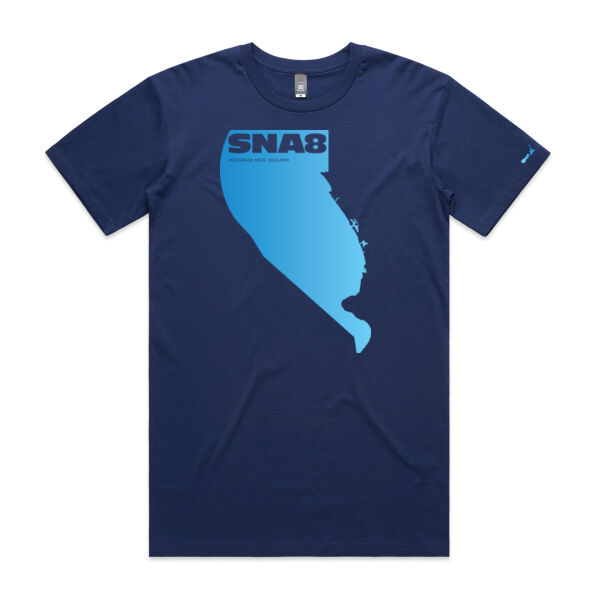 Snapper 8 – Men’s Tee (blue print) Thumbnail