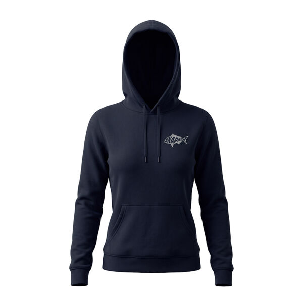 Snapper Lino Cut – Women’s Hoodie Dark Thumbnail