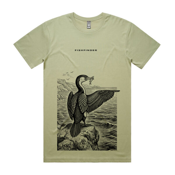 Fishfinder Pied Shag – Men’s Tee Thumbnail